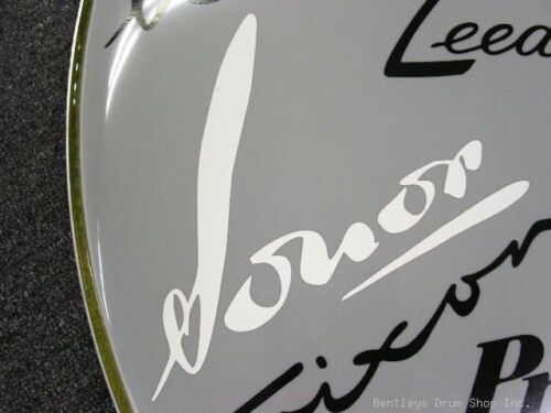 50s Sonor White Vintage Logo Replacement Sticker/Decal (High Quality 3M Vinyl)